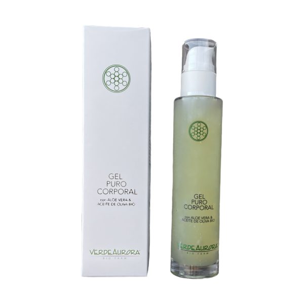 Gel aloe vera y aceite de oliva